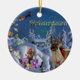 Decorative Christmas Tree Ornaments Santa Claus