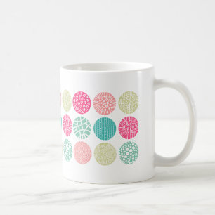Decorative Circles - Colours 01 Coffee Mug