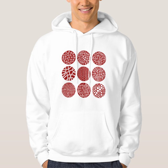 Decorative Circles Hoodie (Front)