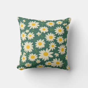 Decorative Cojin with Margaritas Design Cushion