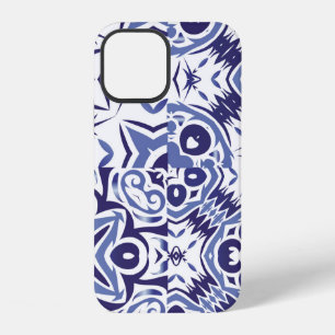 Decorative colour ceramic azulejo tiles. Fashionab iPhone 12 Case