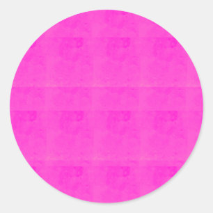 Decorative Colour Template Add Text Img  buy BLANK Classic Round Sticker