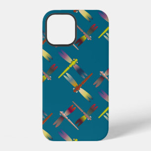 Decorative coloured seamless pattern with cute dra iPhone 12 case