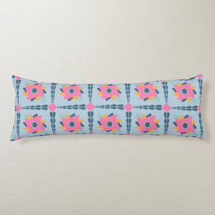 Decorative colourful tile body cushion