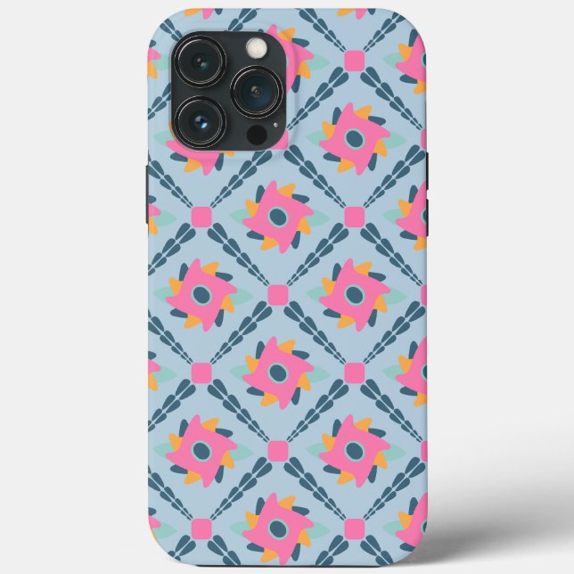 Decorative colourful tile Case-Mate iPhone case (Back)
