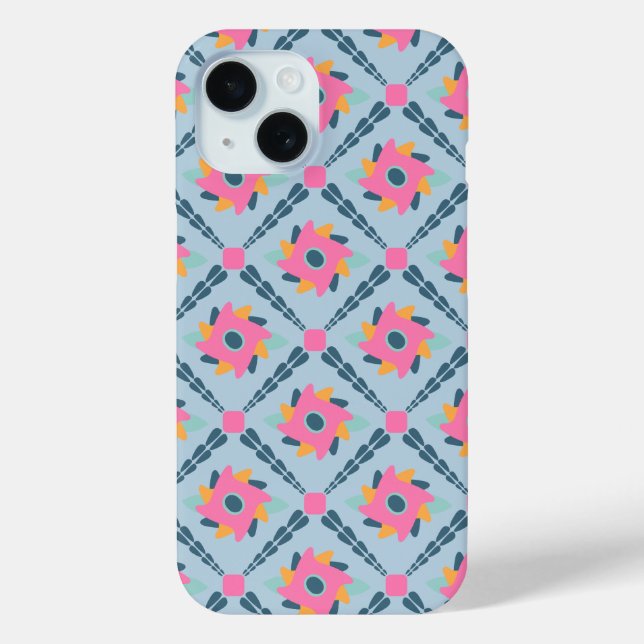 Decorative colourful tile Case-Mate iPhone case (Back)