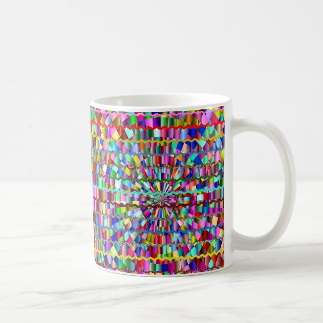 Decorative Colours Coffee Mug (Right)