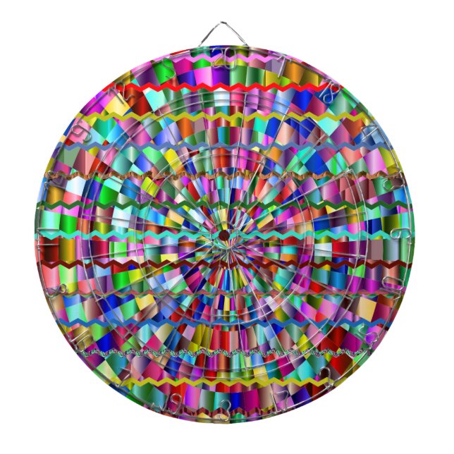 Decorative Colours Dartboard (Front)