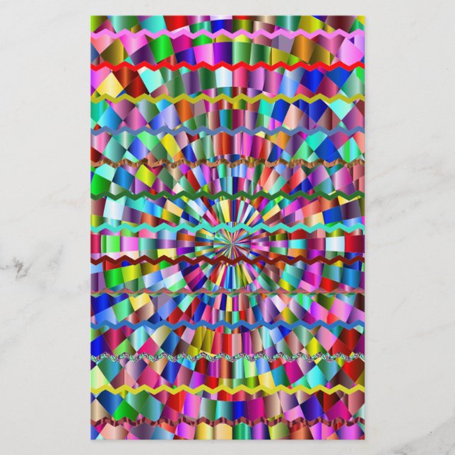 Decorative Colours Stationery (Front)