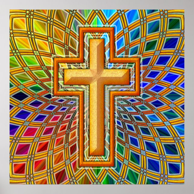 DECORATIVE CROSS POSTER (Front)