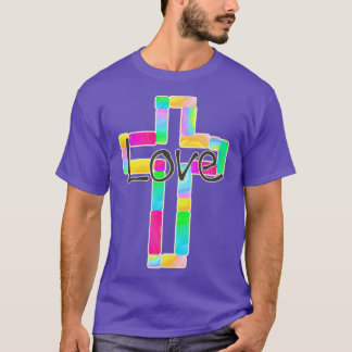 Decorative Cross with Love T-Shirt