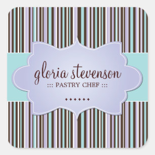 Decorative Cupcake Jar Stickers