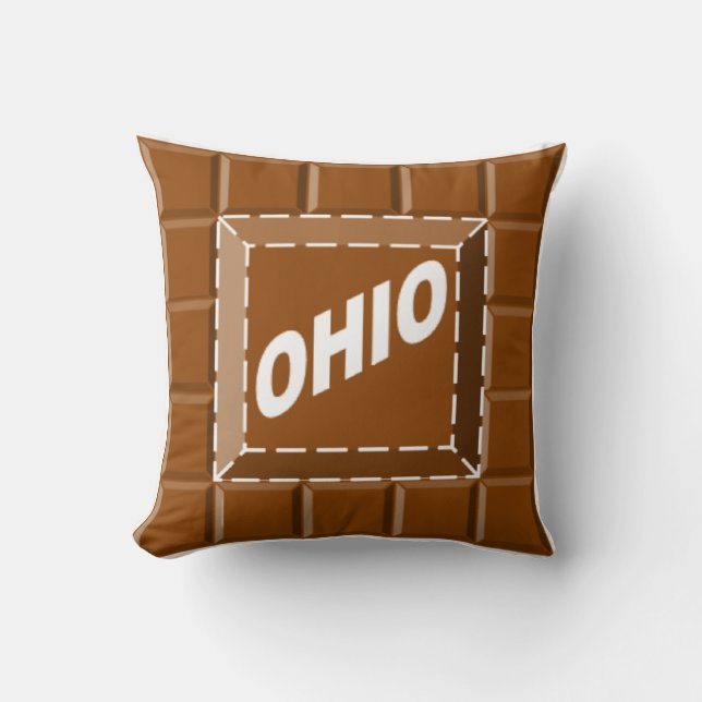 Decorative cushion CHOCOLAT OHIO children (Front)
