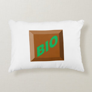 Decorative cushion for children CHOCOLAT BIO