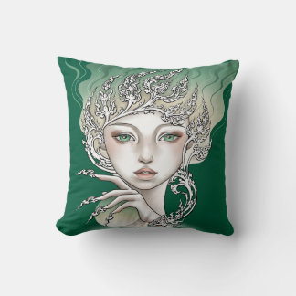 Decorative cushion Goddess of Green Trees