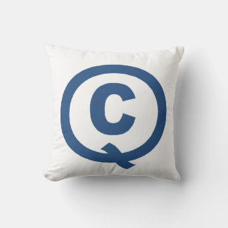 Decorative cushion white DESIGN QUEBEC