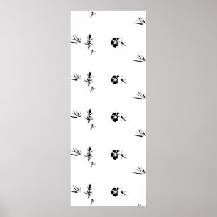 Decorative, Dark Grey, Charcoal Pedestal Sign