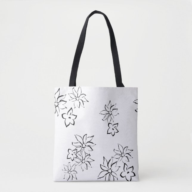 Decorative, Davy Grey Tote Bag (Front)