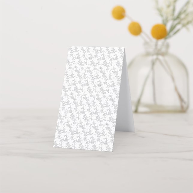 decorative Design Nineteen Appointment Card (Back)