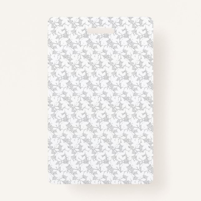 decorative Design Nineteen ID Badge (Front)