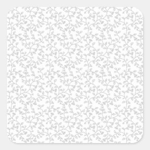 decorative Design Thirty Seven Square Sticker