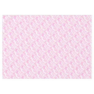 Decorative Elegant Soft Powder Pink Clouds Tablecloth