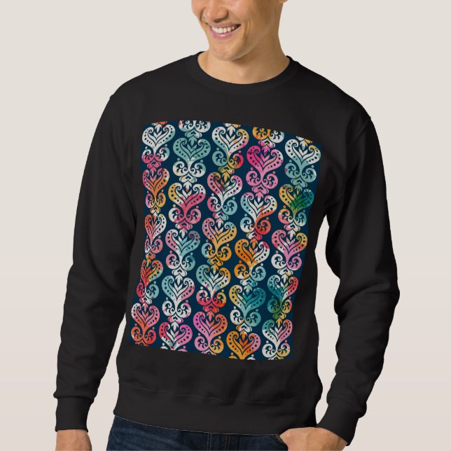 Decorative elements, versatile pattern design. sweatshirt (Front)