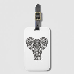 Decorative Elephant Style Luggage Tag