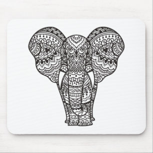 Decorative Elephant Style Mouse Mat