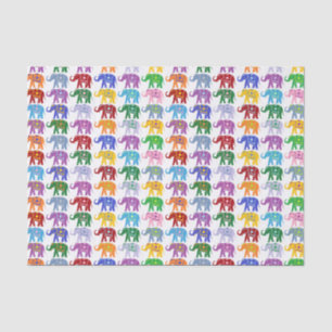 Decorative Elephants Tissue Paper