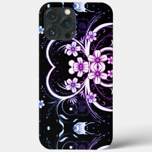 Decorative Floral Artwork iPhone 13 Pro Max Case