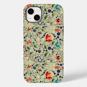Decorative Floral Design  Apron Case-Mate iPhone 14 Plus Case