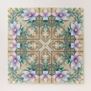 Decorative Floral Jigsaw Puzzle