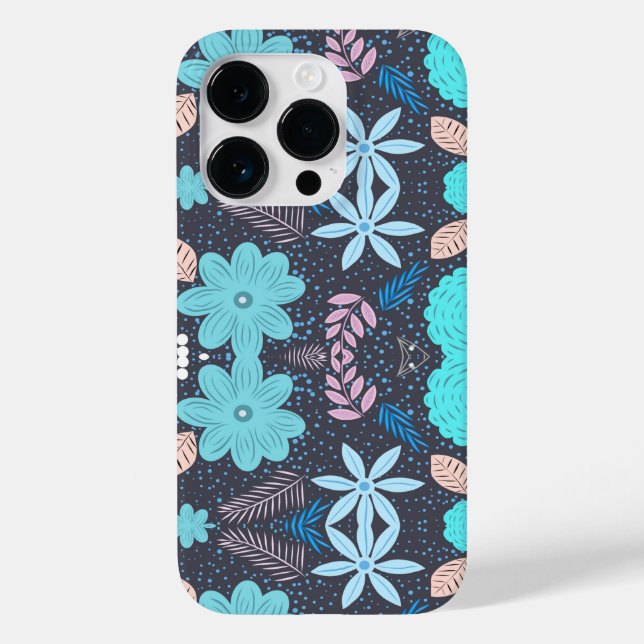 Decorative Floral Pattern  Case-Mate iPhone Case (Back)