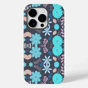 Decorative Floral Pattern iPhone 14 Pro Case