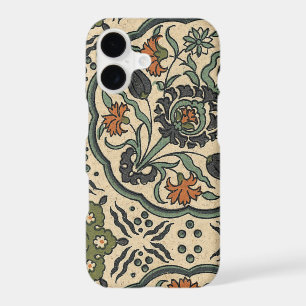 Decorative Floral Persian Tile Design