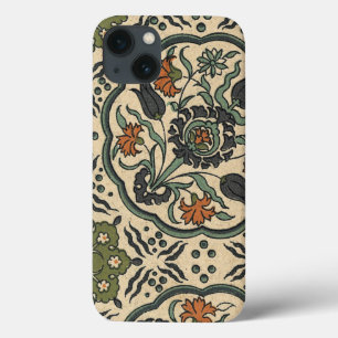 Decorative Floral Persian Tile Design iPhone 13 Case