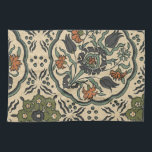 Decorative Floral Persian Tile Design Tea Towel<br><div class="desc">A decorative floral design,  this Persian tile features a number of different flowers dancing together in a wonderful medley of colour. Know someone who love flowers or designs from other countries? This would be the perfect gift for them!</div>
