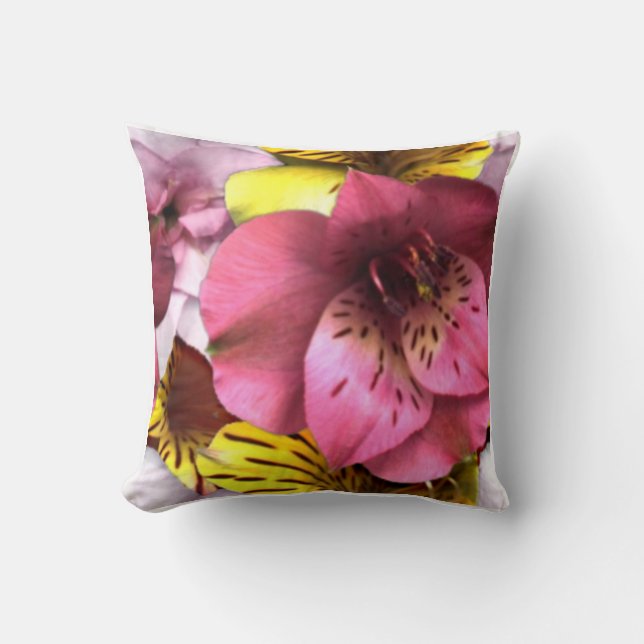 Decorative Floral Pillow... Cushion (Front)