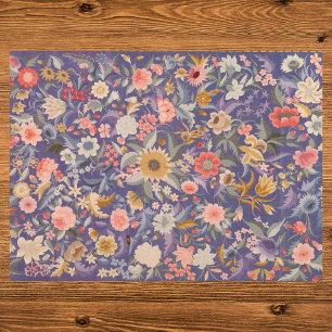 Decorative Floral Print Tissue Paper