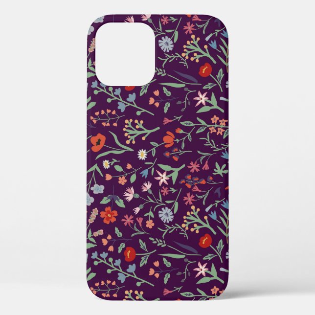 Decorative floral seamless pattern. Case-Mate iPhone case (Back)