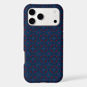Decorative floral tiles pattern