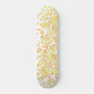 Decorative flowers 13 skateboard