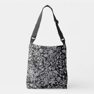 Decorative flowers 21 crossbody bag