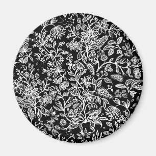 Decorative flowers 21 magnet
