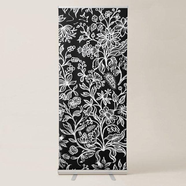 Decorative flowers 21 retractable banner (Front)