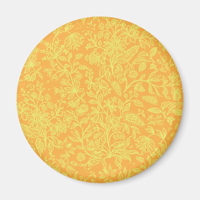Decorative flowers 2 magnet (Front)