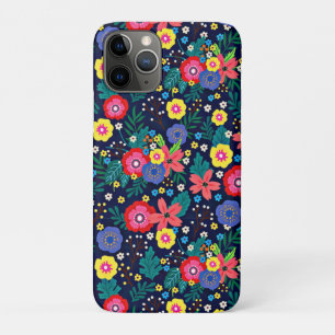 Decorative Flowers And Leaves Pattern-48675 iPhone 11 Pro Case