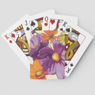Decorative Flowers Playing Cards