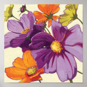 Decorative Flowers Poster